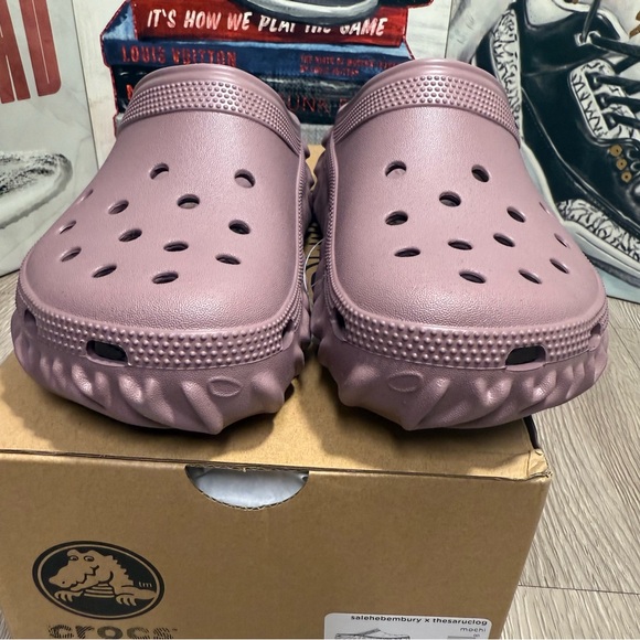 New Crocs Salehe Bembury x Saru Unisex Clogs Size 4M/6W, 5M/7W Mochi Color - Picture 2 of 10